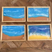 Load image into Gallery viewer, Bamboo Play Tray - beach - Elbirg