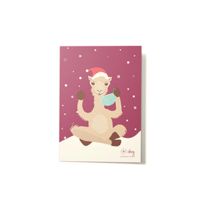 Christmas Camel Card - Elbirg