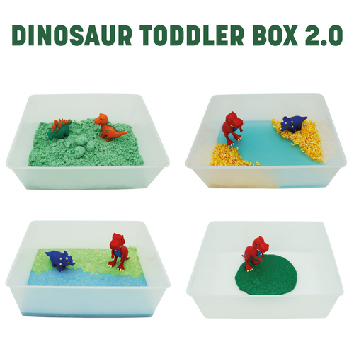 Dinosaur Toddler Sensory Box 2.0